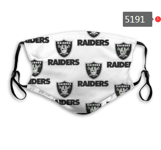 NFL Oakland Raiders #5 Dust mask with filter
